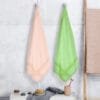 100% Pure Bamboo Bath Towel Pack of 2 – Pin Stripe, Soft & Eco-Friendly