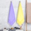 100% Pure Bamboo Bath Towel Pack of 2 – Pin Stripe, Soft & Eco-Friendly