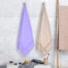 100% Pure Bamboo Bath Towel Pack of 2 – Pin Stripe, Soft & Eco-Friendly