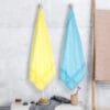 100% Pure Bamboo Bath Towel Pack of 2 – Pin Stripe, Soft & Eco-Friendly