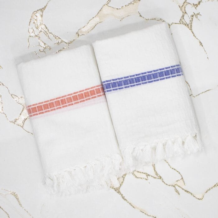 01 100% Cotton Bath Towels Set of 2 – 30x60 Inches, Absorbent & Quick Dry
