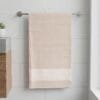 Natural Cotton Bath Towel 27x42 Inch, Pack of 2 – Soft and Absorbent