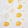 Pure Cotton Twin Layer Bath Towels 30x60 Inch, Pack of 2, White with Modern Contemporary Prints