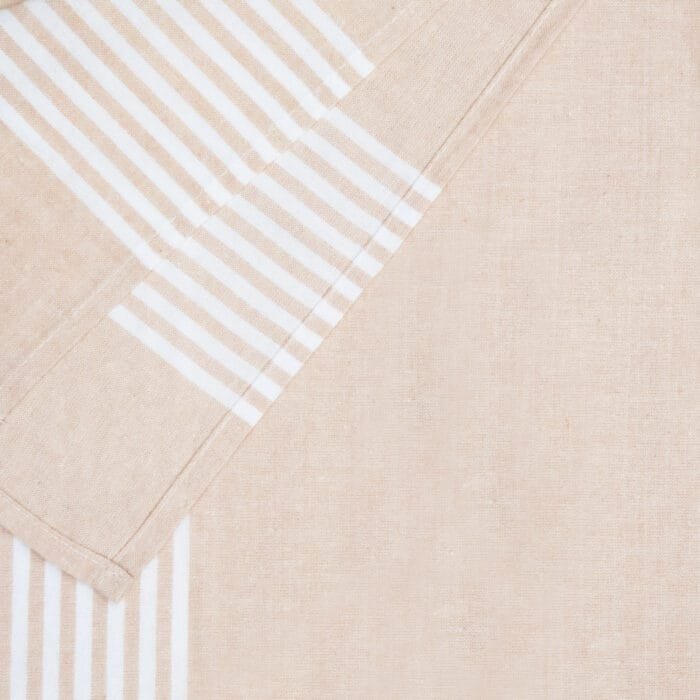 Natural Cotton Bath Towel 27x42 Inch, Pack of 2 – Soft and Absorbent