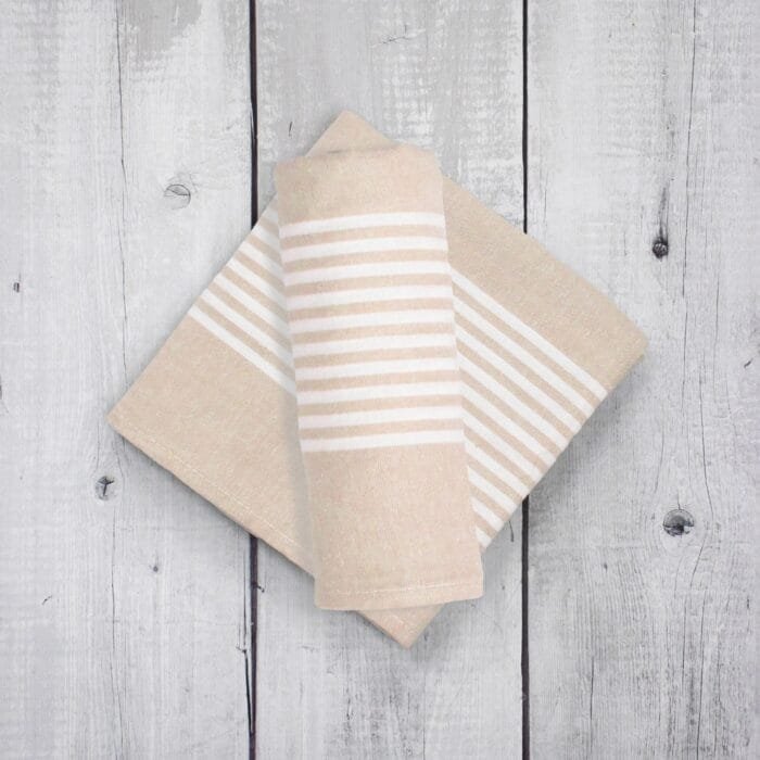 Natural Cotton Bath Towel 27x42 Inch, Pack of 2 – Soft and Absorbent