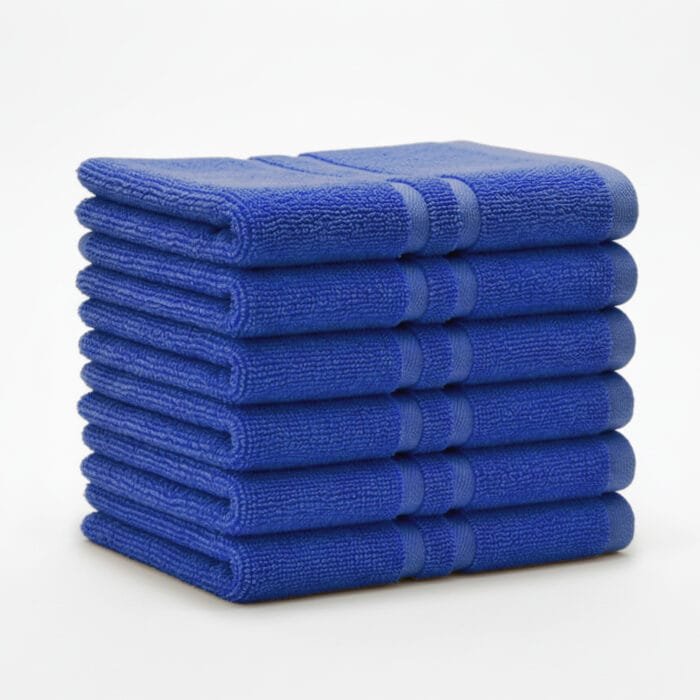 01 Terry Cotton Hand Towels Pack of 6 – 14x21 Inches