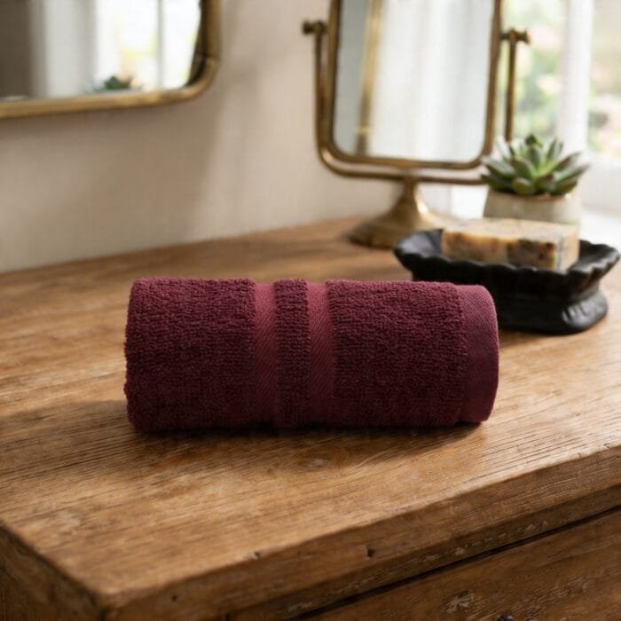 04 Terry Cotton Hand Towels Pack of 6 – 14x21 Inches