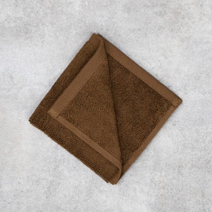 100% Cotton Terry Face Towels Pack of 6 – 12x12 Inches