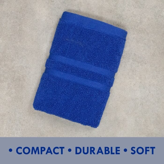 05 Terry Cotton Hand Towels Pack of 6 – 14x21 Inches