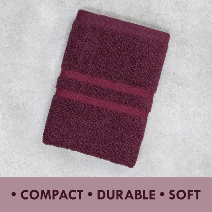 05 Terry Cotton Hand Towels Pack of 6 – 14x21 Inches