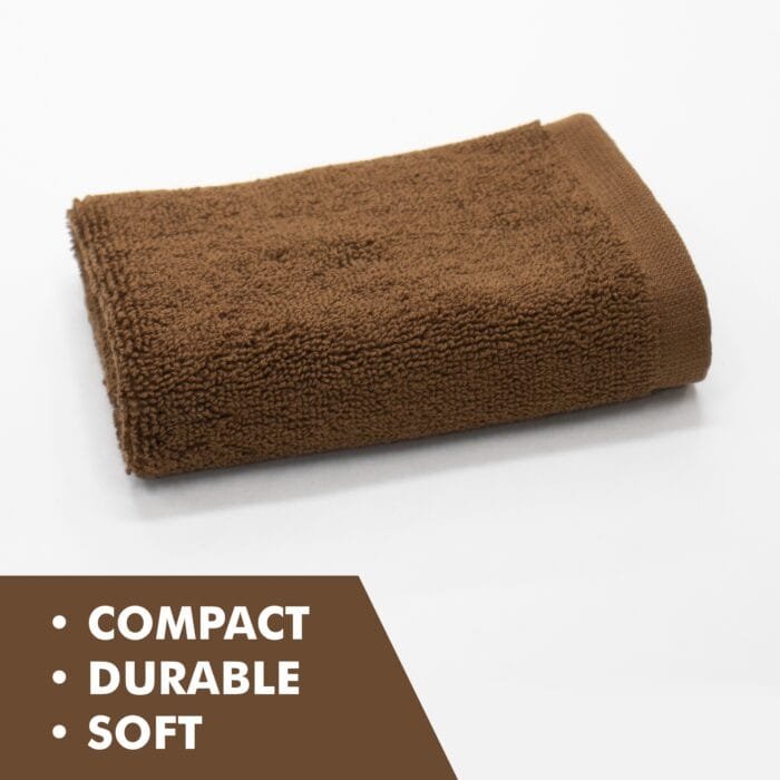 100% Cotton Terry Face Towels Pack of 6 – 12x12 Inches
