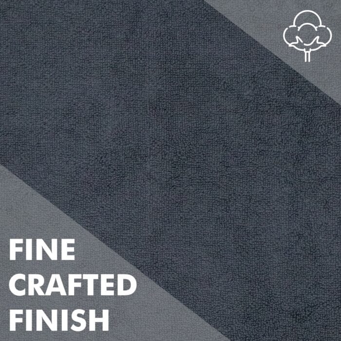 100% Cotton Terry Face Towels Pack of 6 – 12x12 Inches
