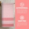 04 100% Pure Bamboo Bath Towel Highly Absorbent – Soft, Eco-Friendly
